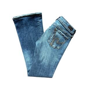 Citizens of Humanity Y2K Low Waist Flare Jeans Size 28 Made in USA